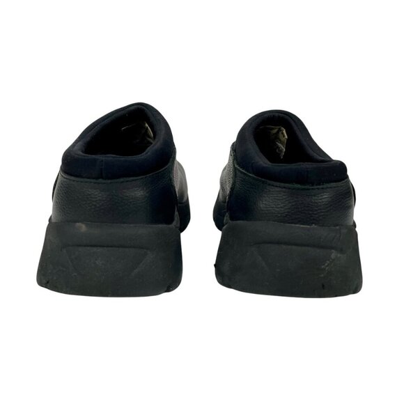 Carolina Slip Resisant Black Leather ESD Steel Toe Slip-On Work Shoes Womens 8.5 - Picture 5 of 13